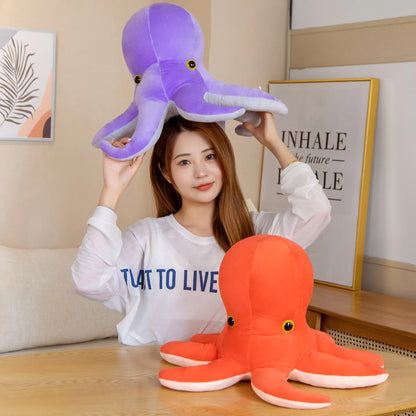 Colorful Kawaii Octopus Stuffed Animals Duo Plushies