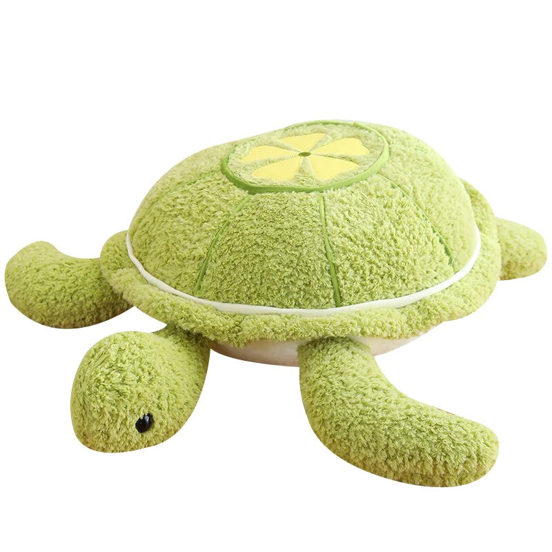 Fluffy Kawaii Green Turtle Stuffed Animals Plushie