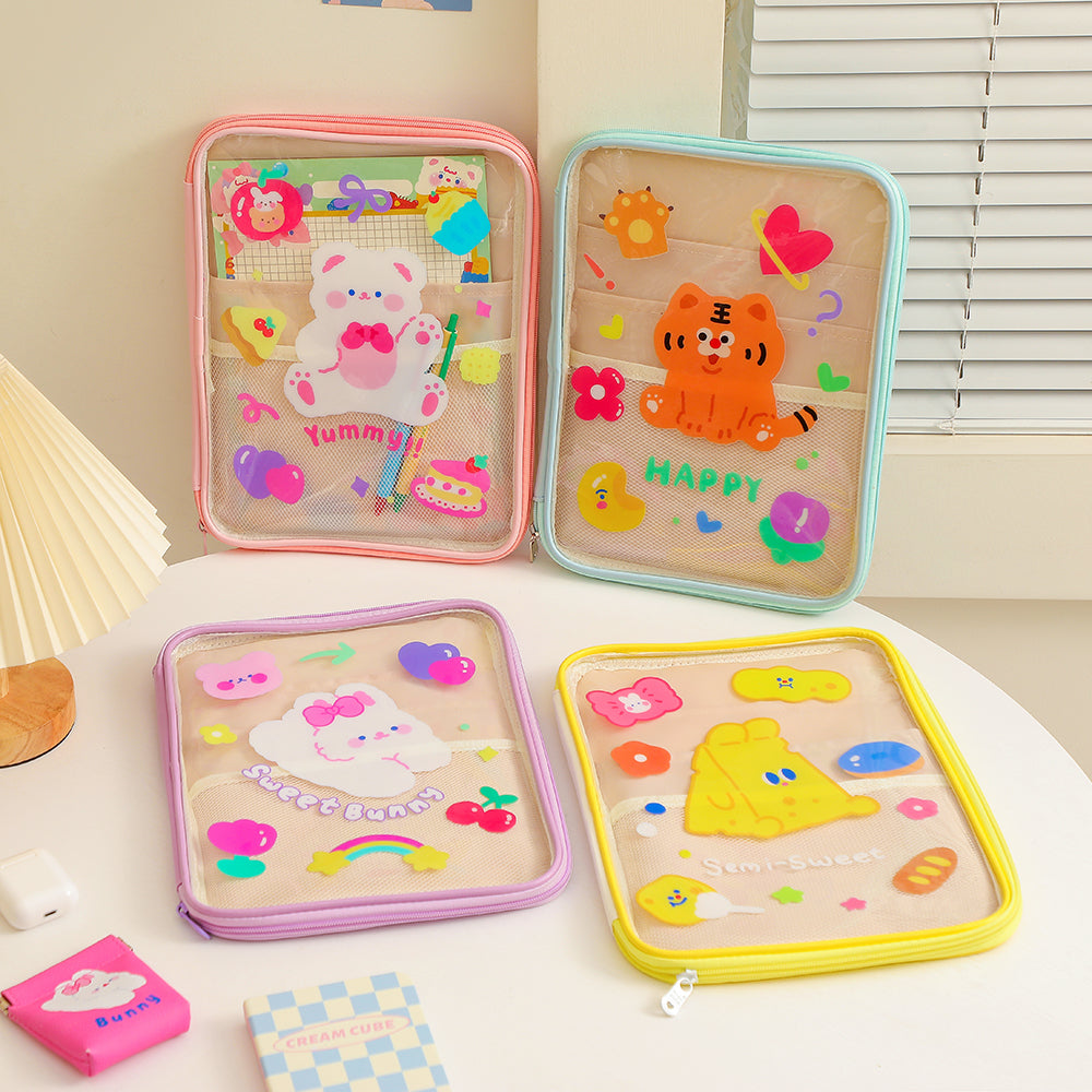 Kawaii Cute Transparent Bag - Kawaii Bag - Kawaii Backpack - Kawaii Mini Backpack