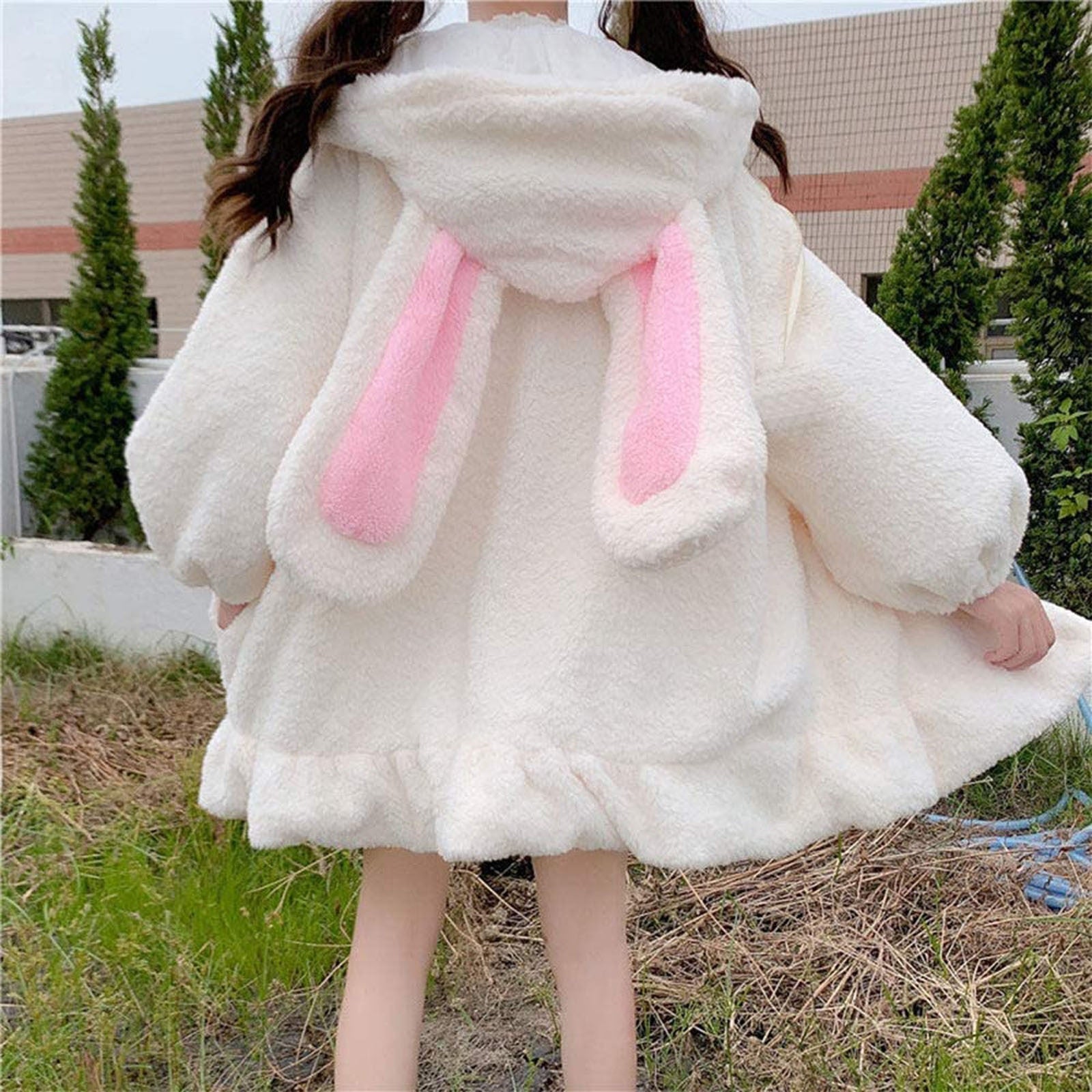 Rabbit Ear Cozy Kawaii Coat