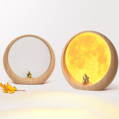 Moon Shadows Lamp