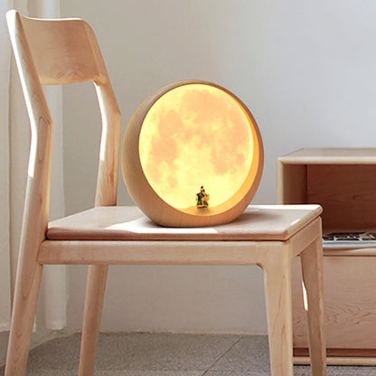 Moon Shadows Lamp