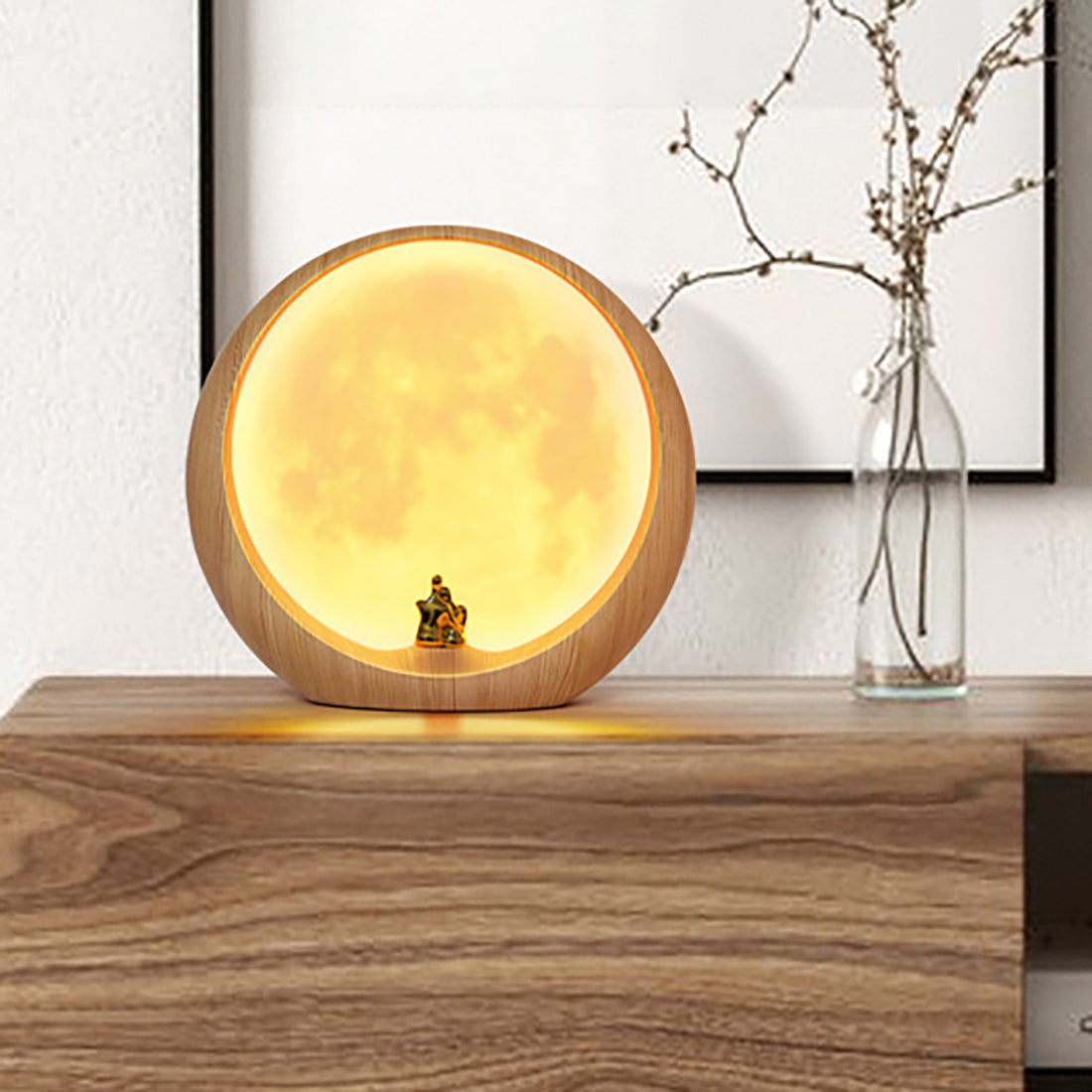 Moon Shadows Lamp