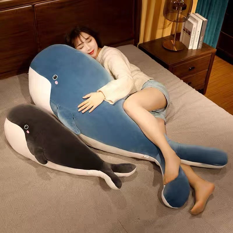 Kawaii Blue Giant Whale Plushie