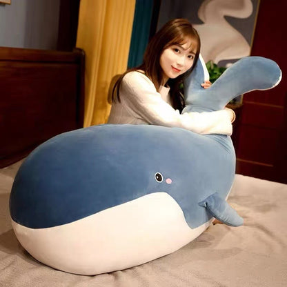 Kawaii Blue Giant Whale Plushie