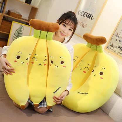 Kawaii Bunch of Silly Banana Plushies