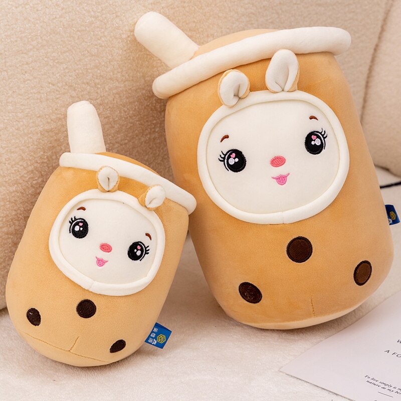 Bunny Bubble Tea Kawaii Stuffed Animals Plushies Collection