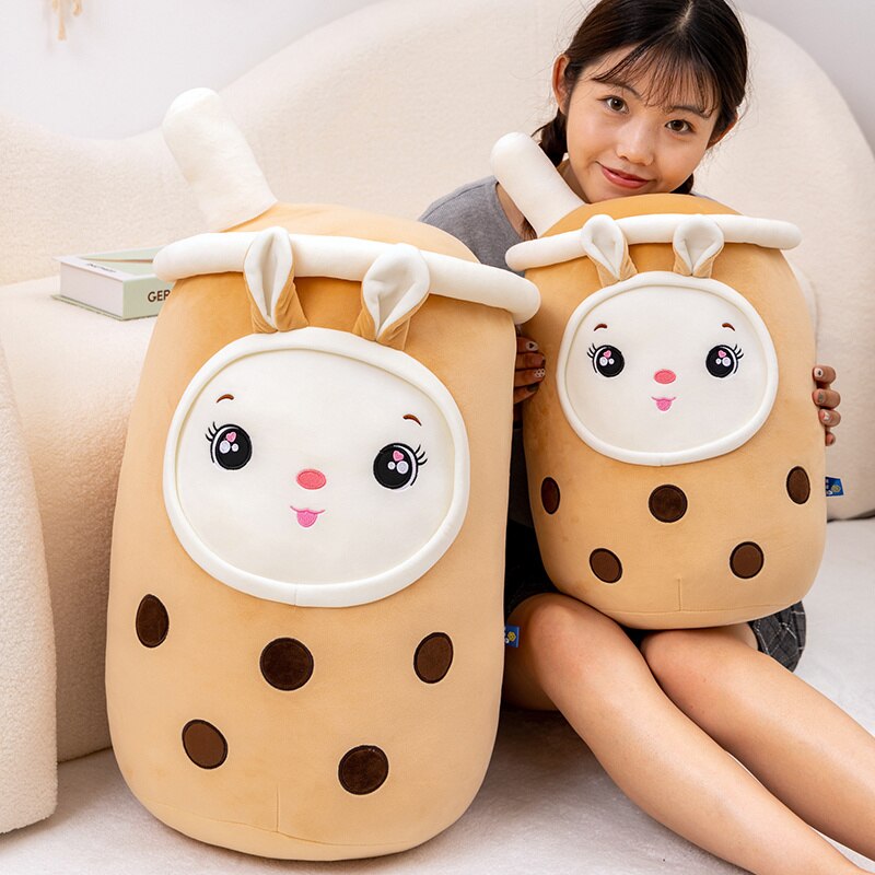 Bunny Bubble Tea Kawaii Stuffed Animals Plushies Collection