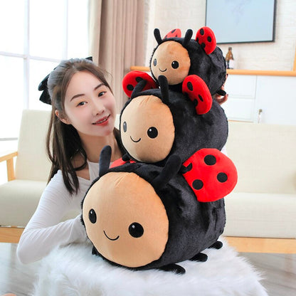 Kawaii Busy Ladybug Bumblebee Plushies