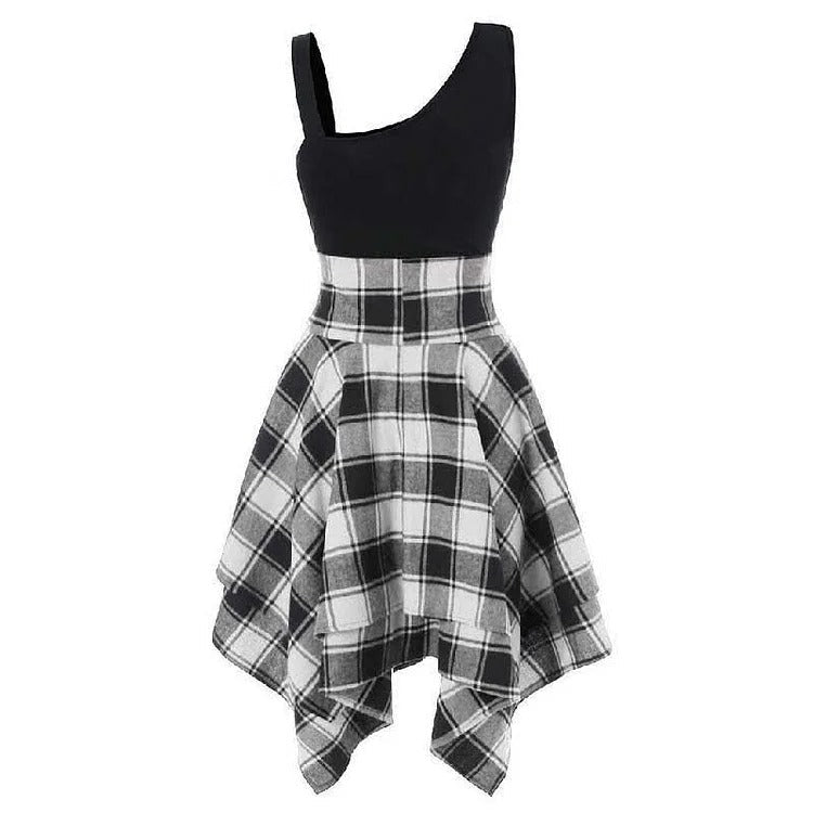 Plaid Perfection: A Dress That's Both Comfortable and Stylish