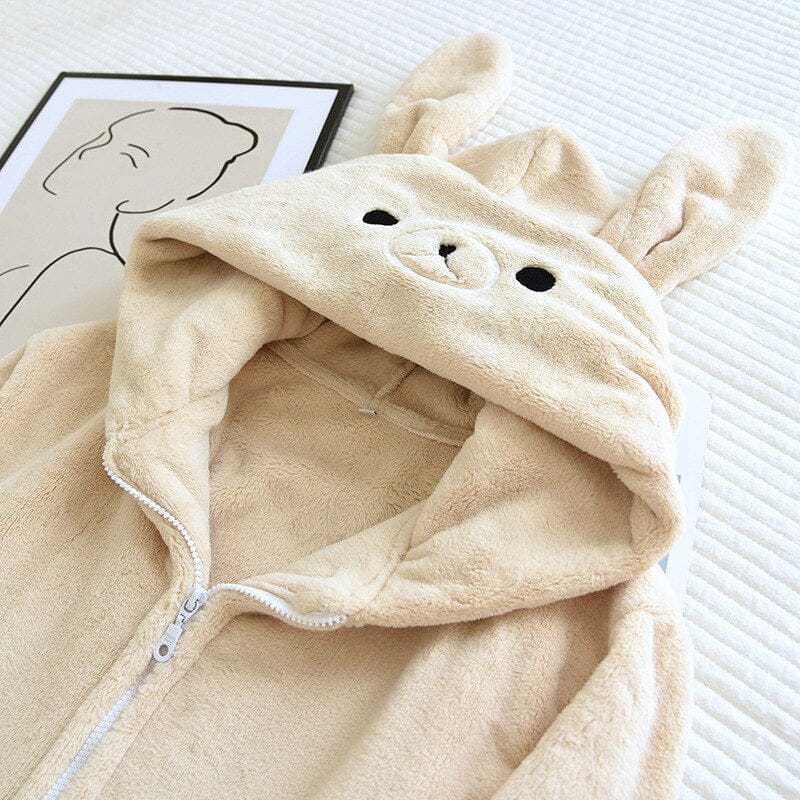 Bear Bunny Soft Flannel Pyjamas