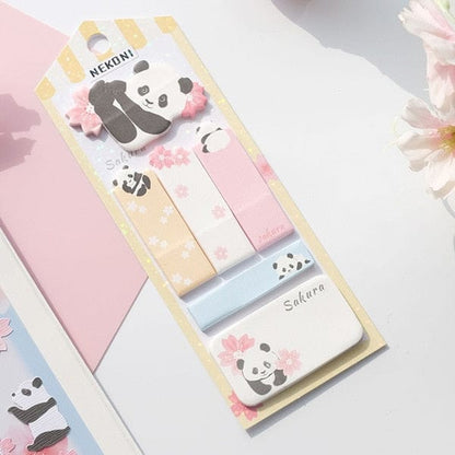 Cute Nekoni Memo Pad Sticky Notes