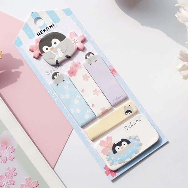 Cute Nekoni Memo Pad Sticky Notes