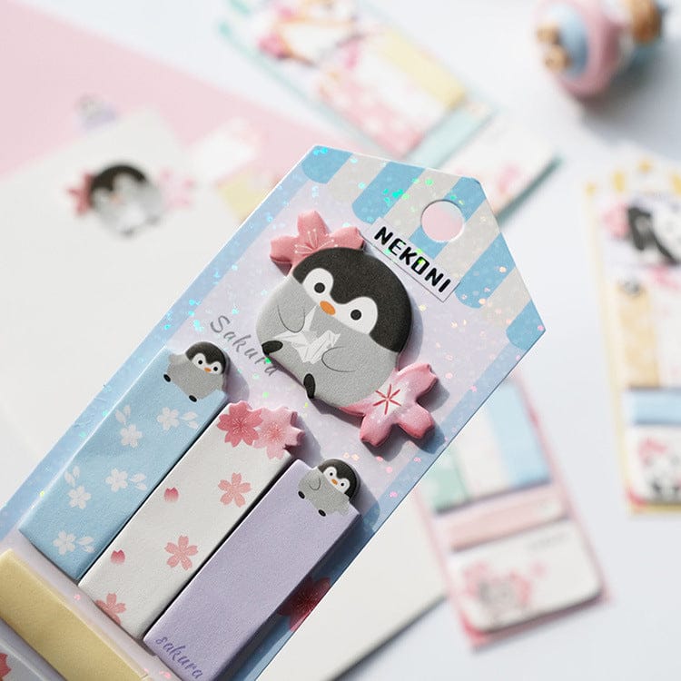 Cute Nekoni Memo Pad Sticky Notes