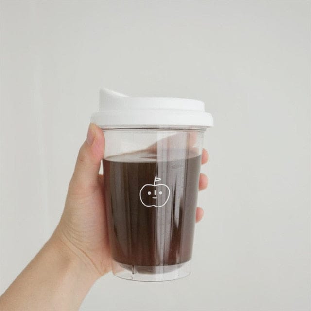 Cute Simple Shoppu Coffee Bottle Cup
