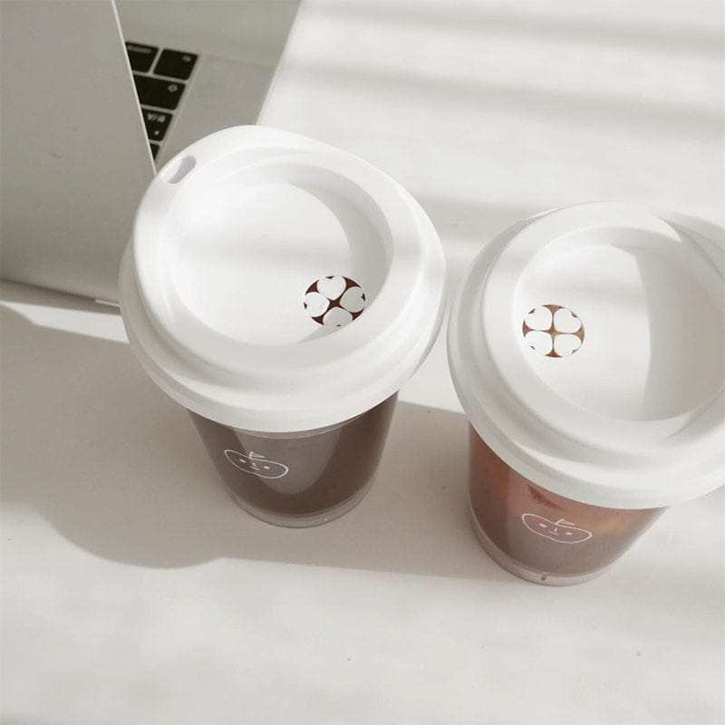 Cute Simple Shoppu Coffee Bottle Cup