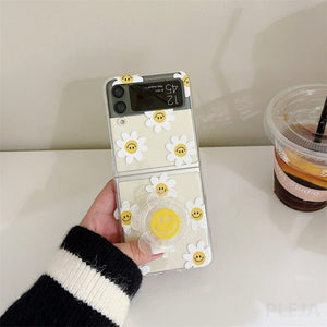 Qoo10 - imooi Samsung Z Flip Design Hard Case☆samsung galaxy Zflip Cover :  Mobile Accessories