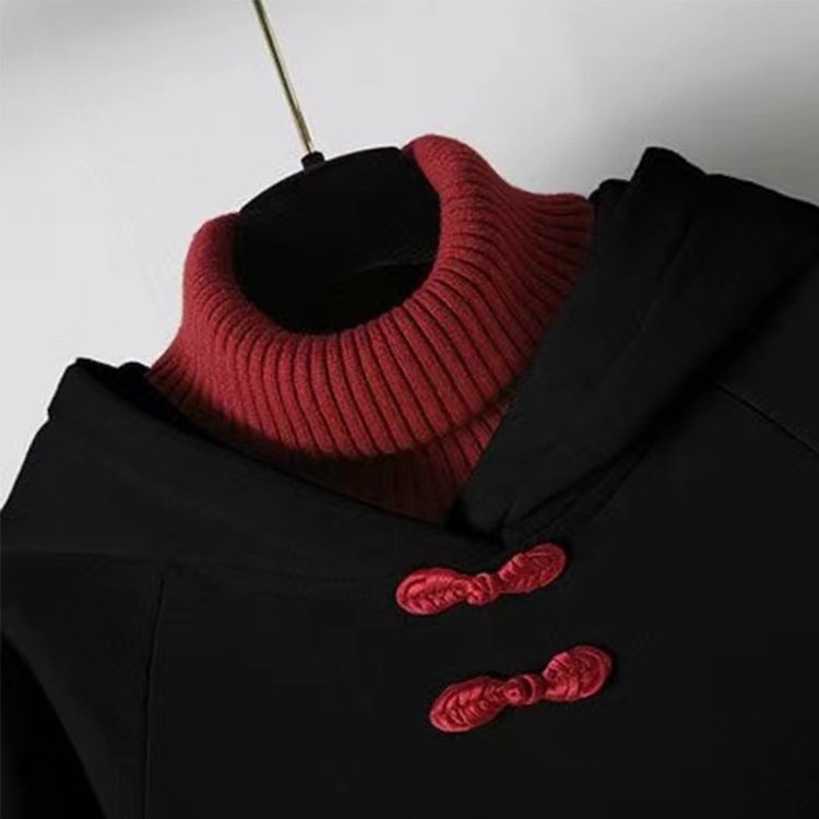 Koi Fish Letter Embroidery Hoodie Sweatshirt Dress: The Dress that is Sure to Turn Heads