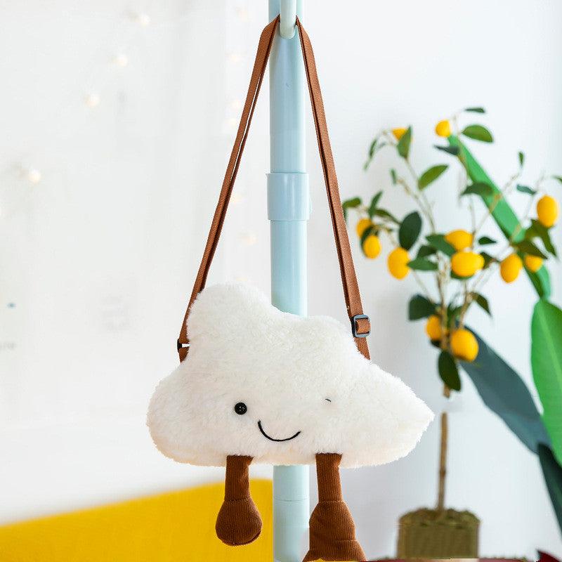 Kawaii Cloudy Comfort Plush Toy Shoulder Bag - Kawaii Bag - Kawaii Backpack - Kawaii Mini Backpack