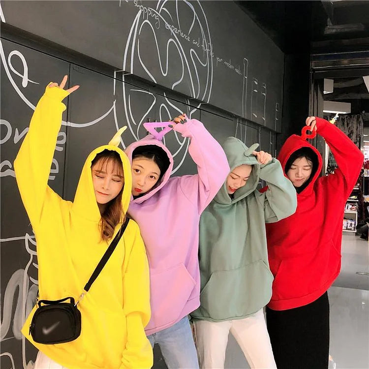 Friends Forever, Fashion Together: BFF Costume Sweatshirt Hoodies - Elevate Your Friendship Goals! 🌈👩‍❤️‍👩