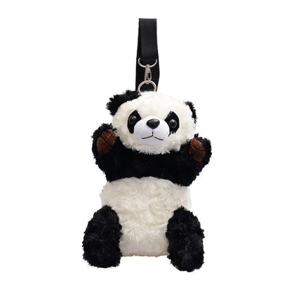 Kawaii Panda Plush Shoulder Bag - Kawaii Bag - Kawaii Backpack - Kawaii Mini Backpack
