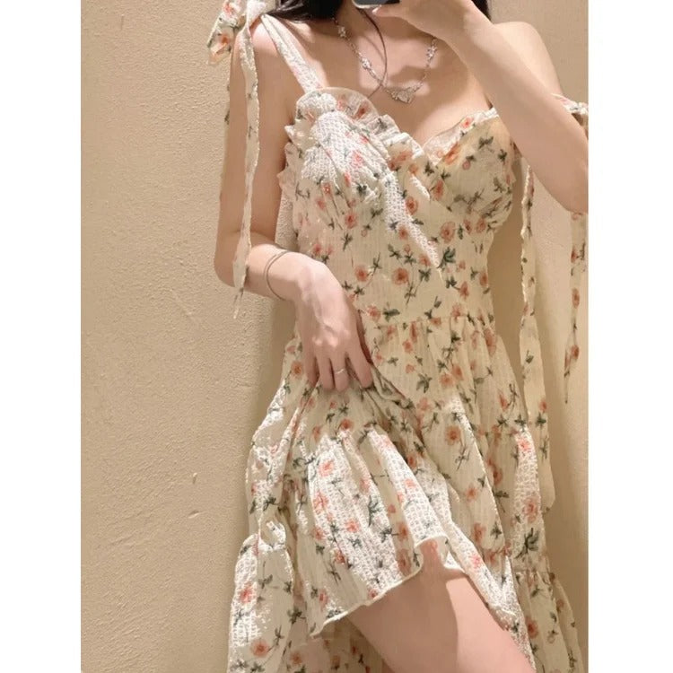 Fairy Mori Sleeveless Dress for a Charming Look