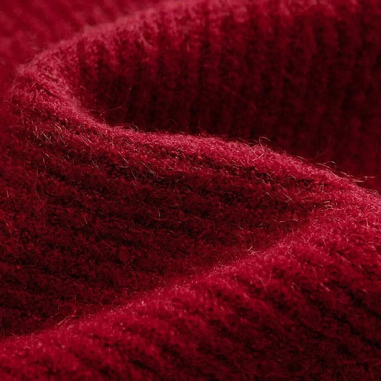 Cross Knit Sweater Shirt Denim Pants Three Piece Set – Youeni