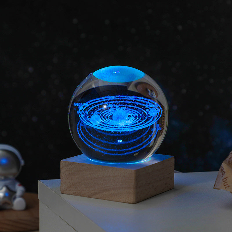 Colourful Space Decor Lamp