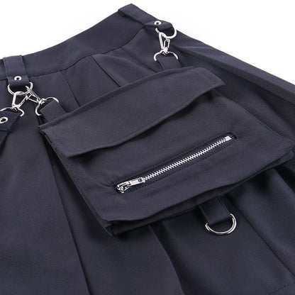 Harajuku Goth High Waist Mini Skirt