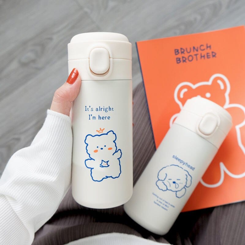 Im Fine Bear Thermos Flask