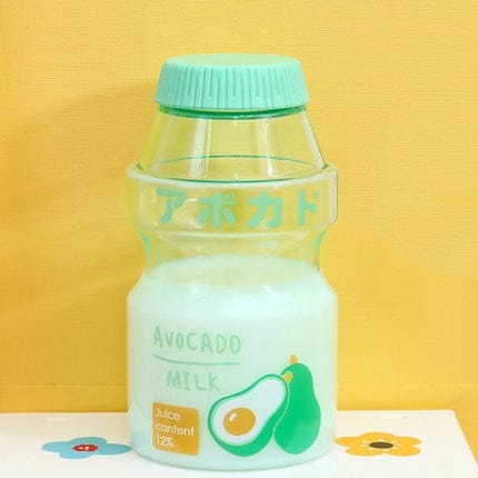 Kawaii Cute Fruity Milk Water Bottle