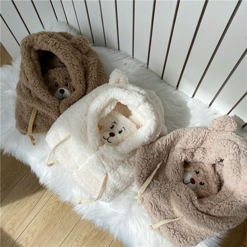 Teddy bear 2025 blanket hoodie