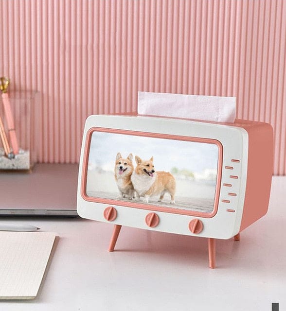 Kawaii TV Tissue Box