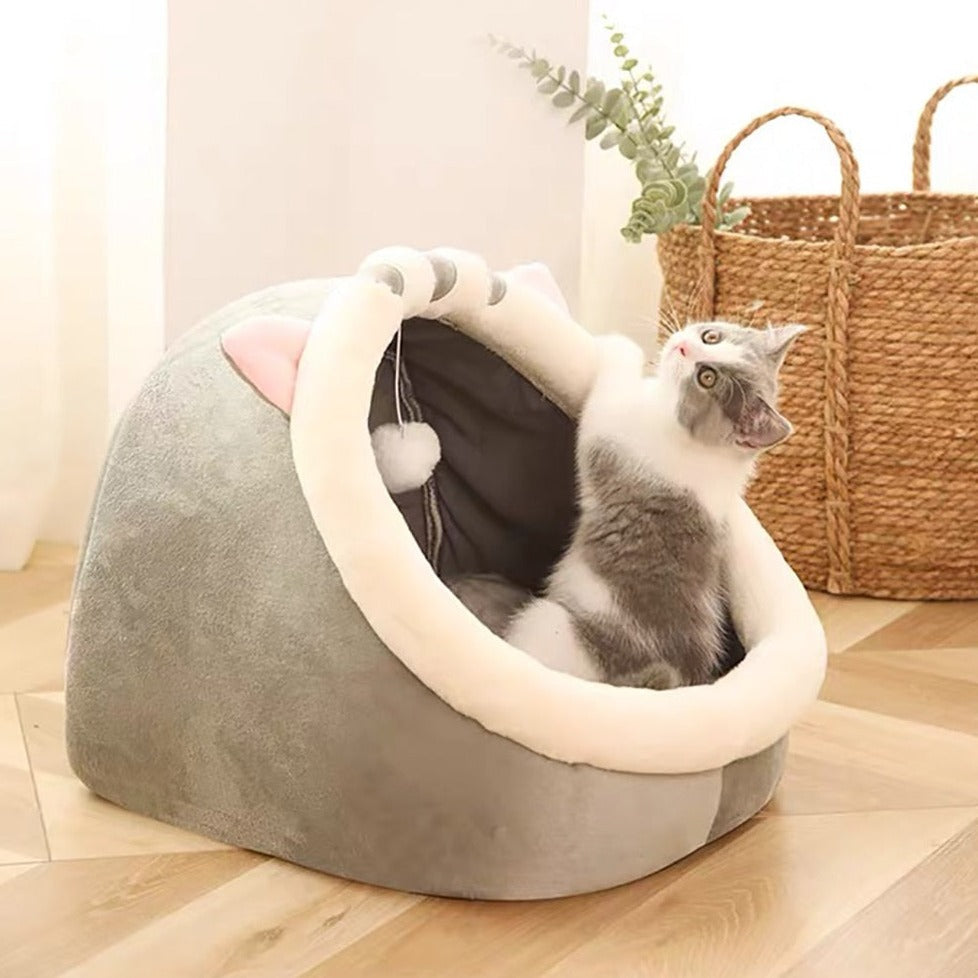 Adorable Cat Dog Pet Beds Hideout Caves