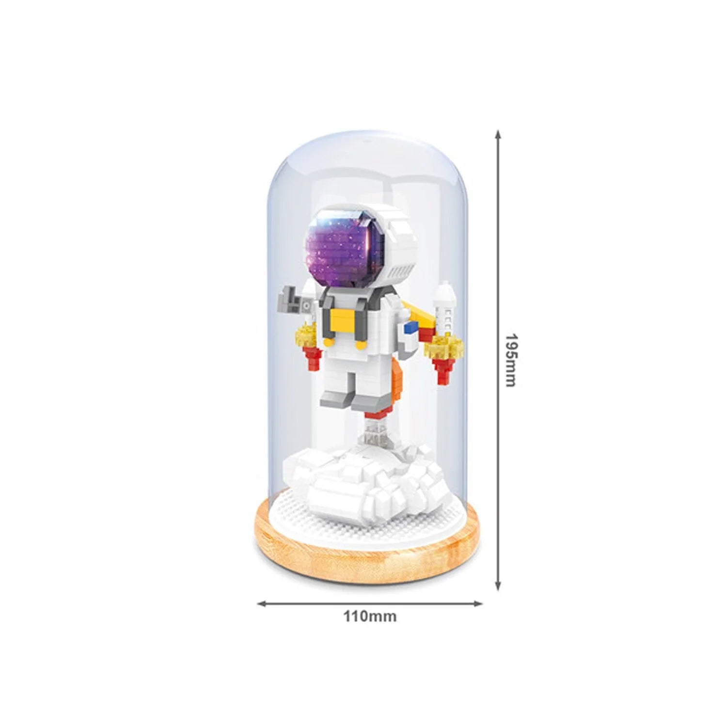 Out of This World Astronaut Space Galaxy Nano Building Blocks