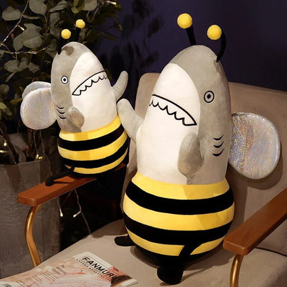 Buzz the Shark & Bee Stuffed Animals Kawaii Plushies