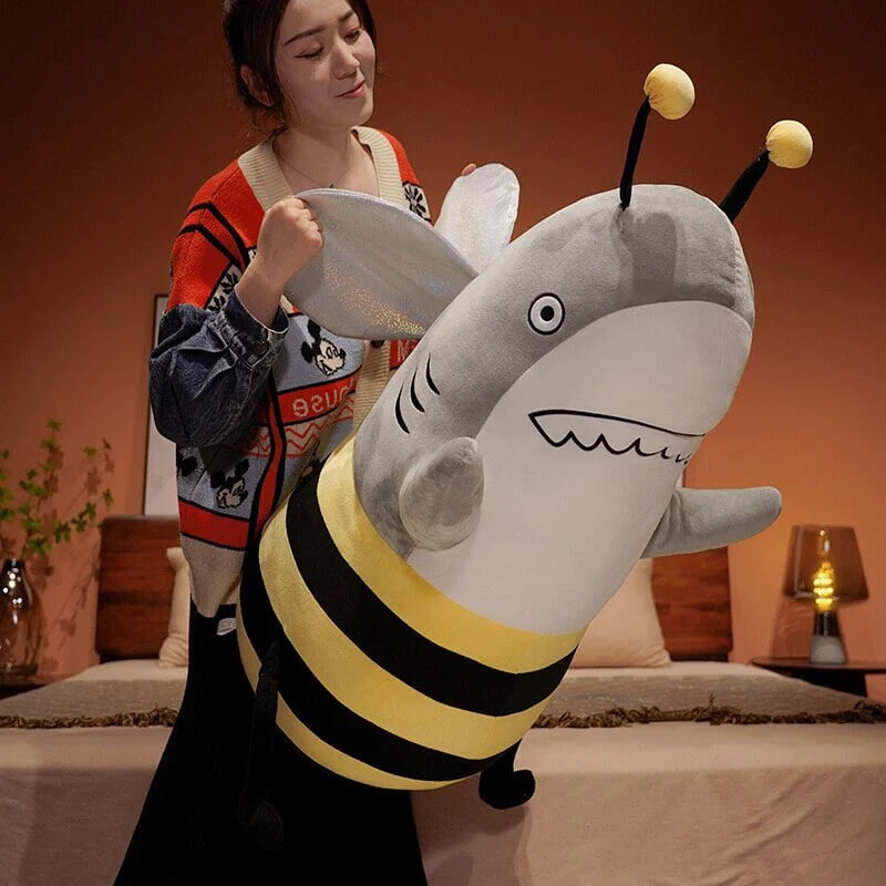 Buzz the Shark & Bee Stuffed Animals Kawaii Plushies