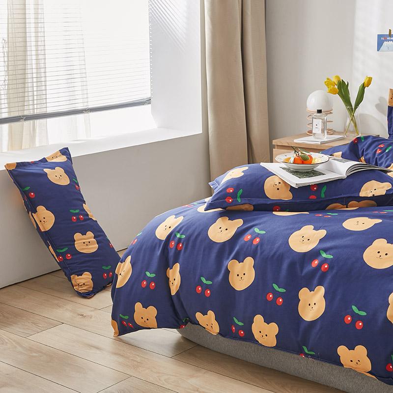 Cherry Teddy Bears Bedding Set