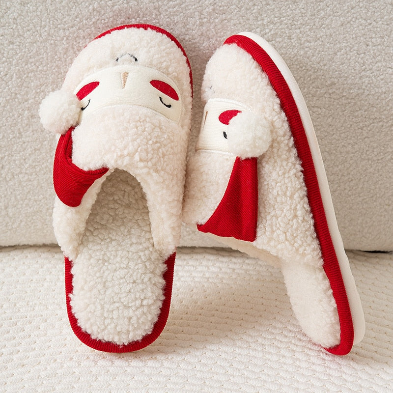 Christmas Santa Claus Home Slippers