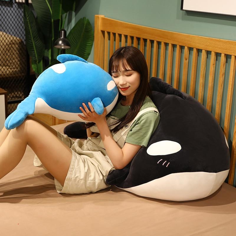 Chubby Kawaii Cheeky Whale Stuffed Animals Plushies