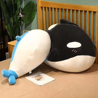 Chubby Kawaii Cheeky Whale Stuffed Animals Plushies