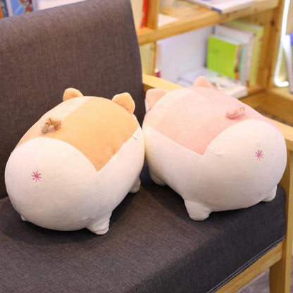 Chubby Kawaii Piggy Stuffed Animals Squad Plushies