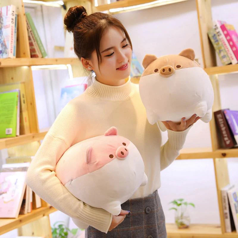 Chubby Kawaii Piggy Stuffed Animals Squad Plushies