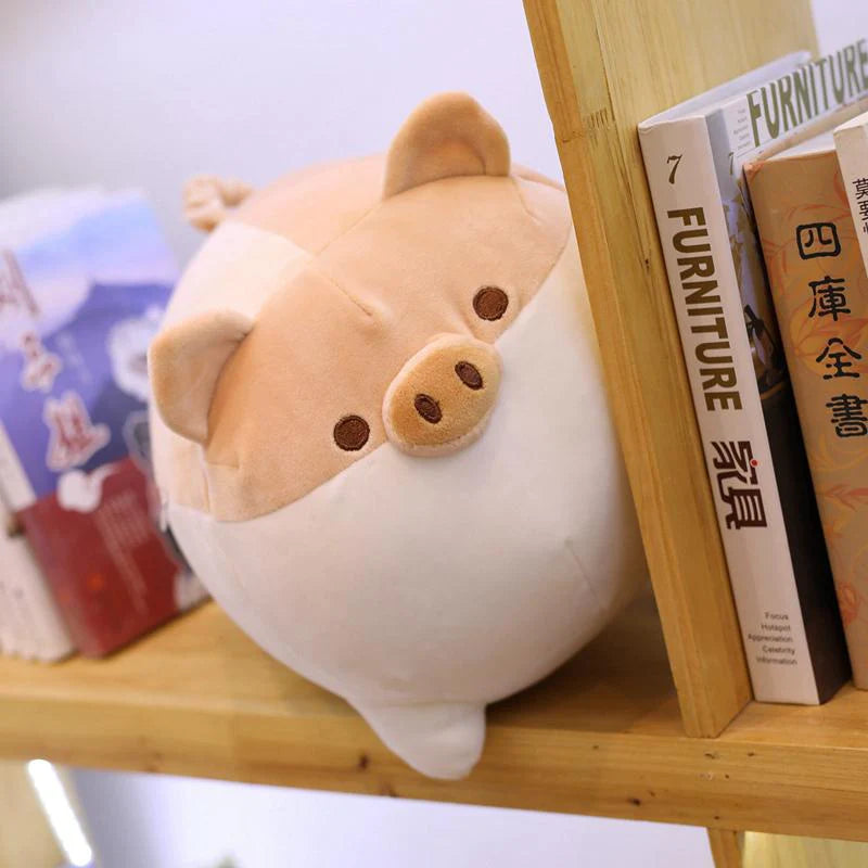 Chubby Kawaii Piggy Stuffed Animals Squad Plushies