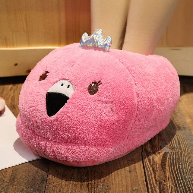 Animal fluffy online slippers