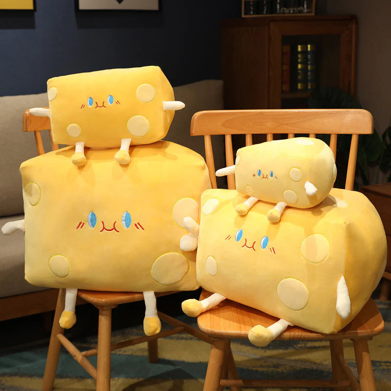 Kawaii Cheese Block Plushies