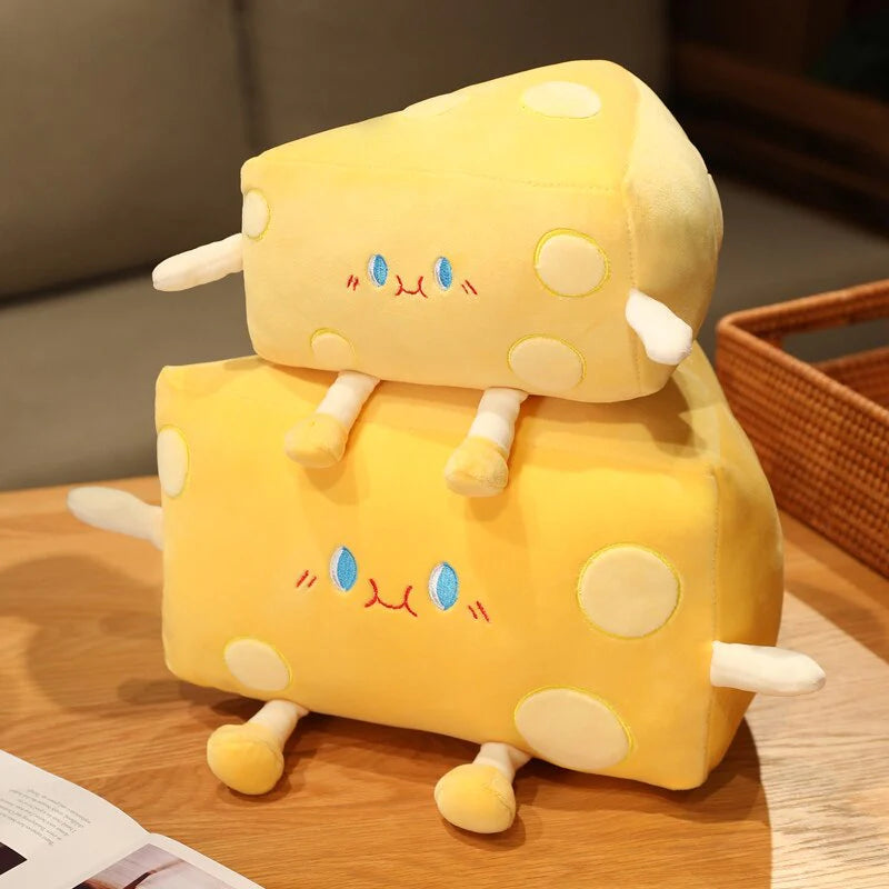 Kawaii Cheese Block Plushies