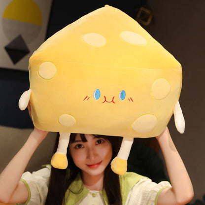 Kawaii Cheese Block Plushies