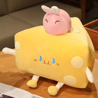 Kawaii Cheese Block Plushies