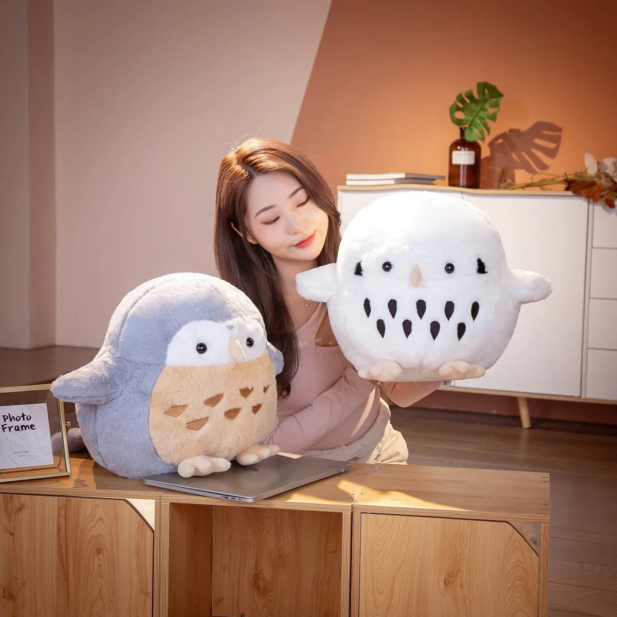 Kawaii Chonky Owl Plushie